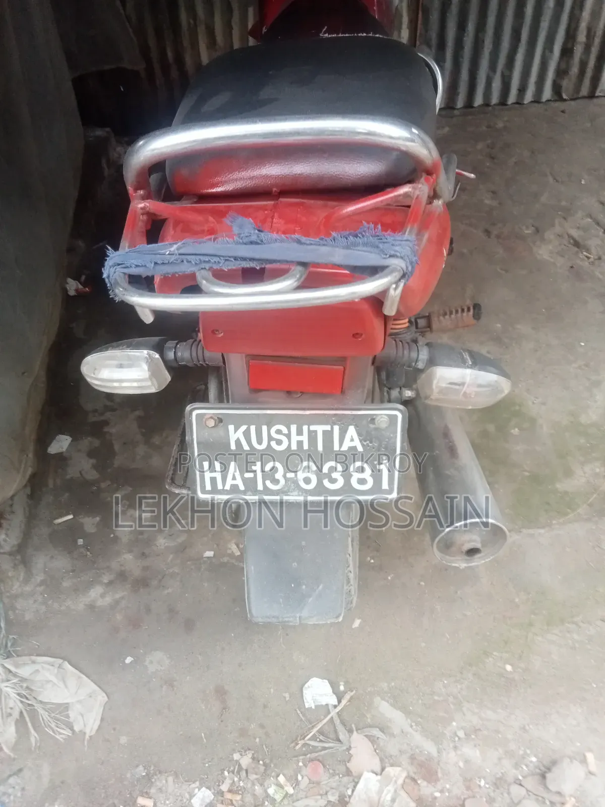 Bajaj CT 100 2007 Red