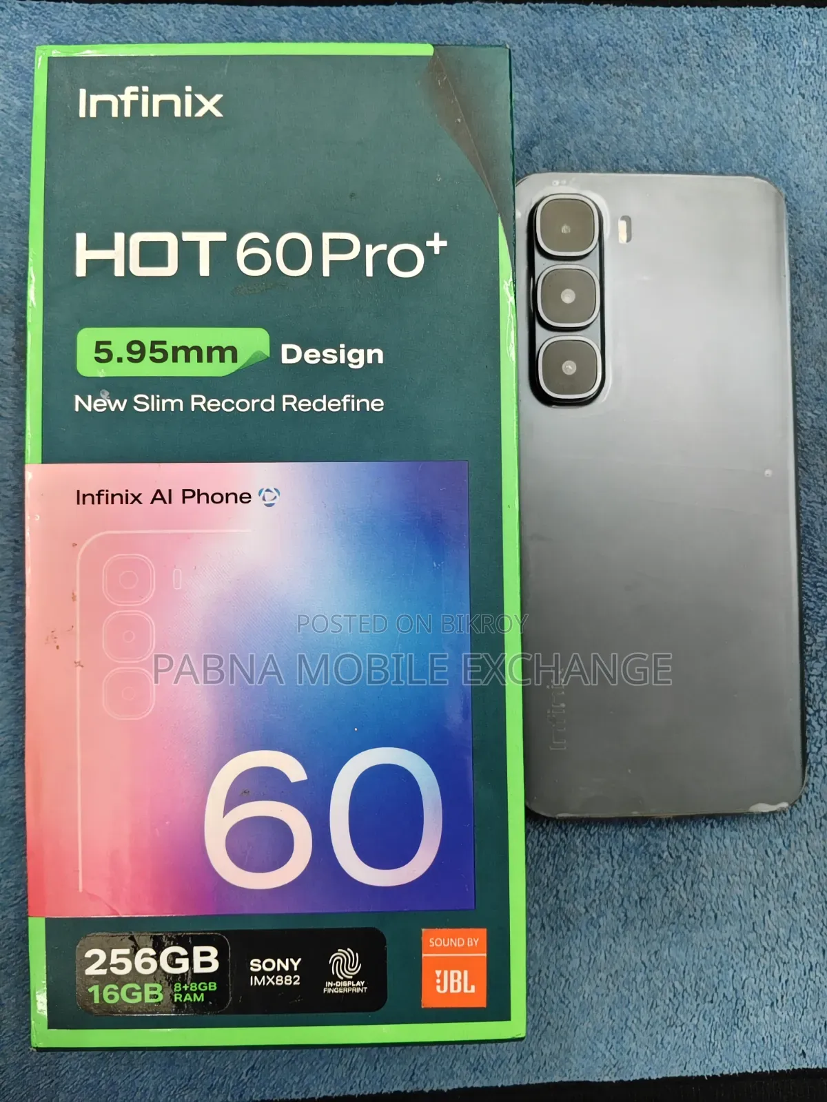 Infinix Hot 60 Pro+ 256 GB Black