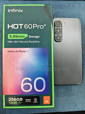 Infinix Hot 60 Pro+ 256 GB Black
