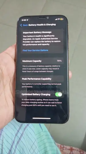 অ্যাপল আইফোন এক্সএস ২৫৬ জিবি রোজ গোল্ড