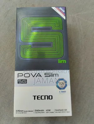 New Tecno Pova Slim 5G 256 GB White