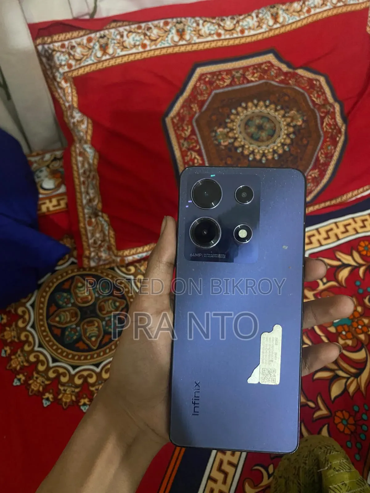 Infinix Note 30 256 GB Black