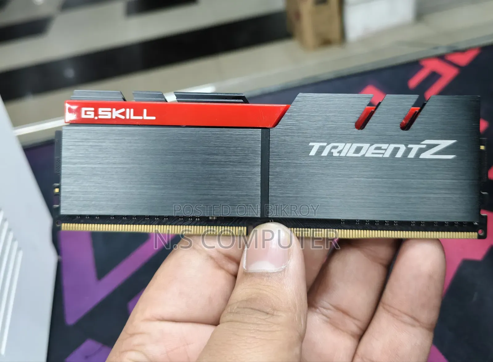 g.skill Trident Z 8GB Ddr4 3200mhz RGB Desktop Ram