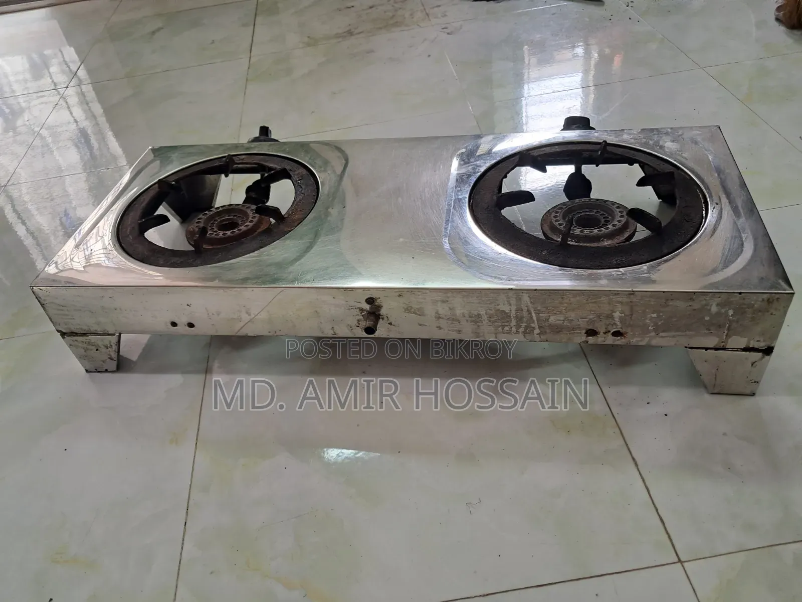 ২ বার্নারের Navana Stainless Steel গ্যাসের চুলা বিক্রি হবে
