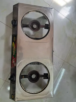 ২ বার্নারের Navana Stainless Steel গ্যাসের চুলা বিক্রি হবে