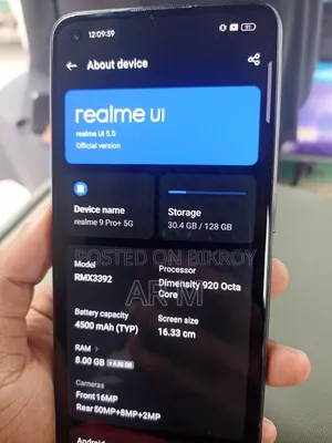 Realme 9 Pro+ 128 GB Blue