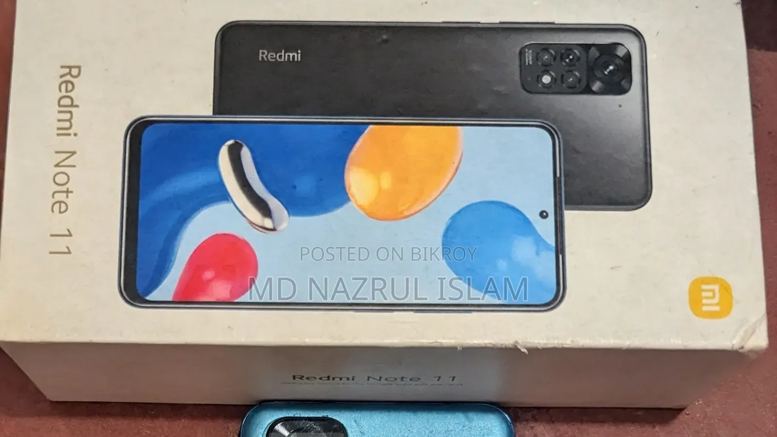 শাওমি রেডমি নোট ১১ ১২৮ জিবি নীল
