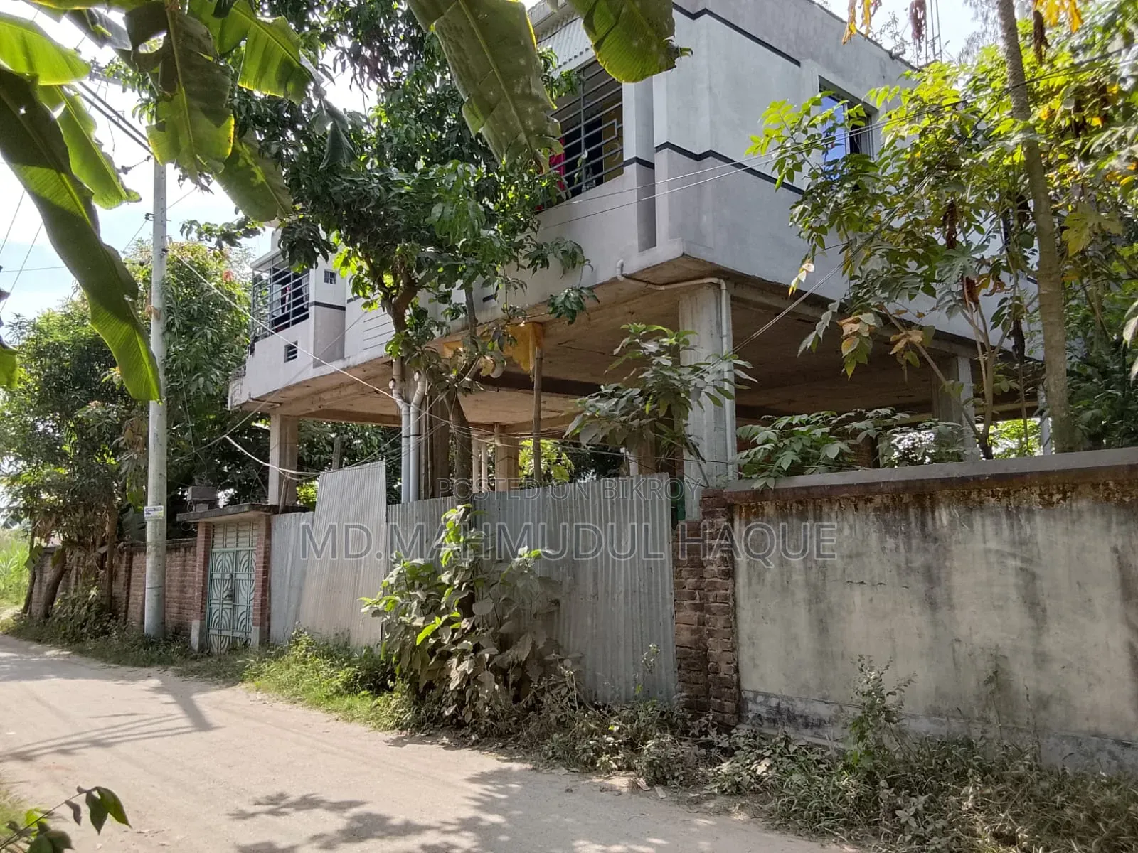 ২ তলা বাড়ি সহ জমি বিক্রয়