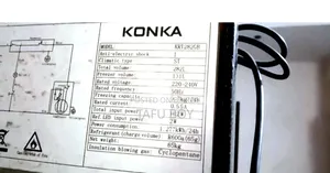 KONKA Freezer Total 282 liters For Sale