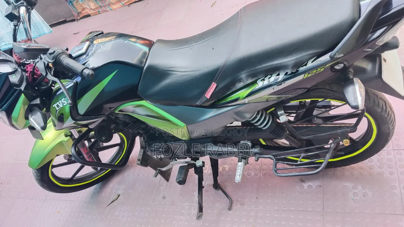টিভিএস স্ট্রাইকার ১২৫ ২০১৯ সবুজ