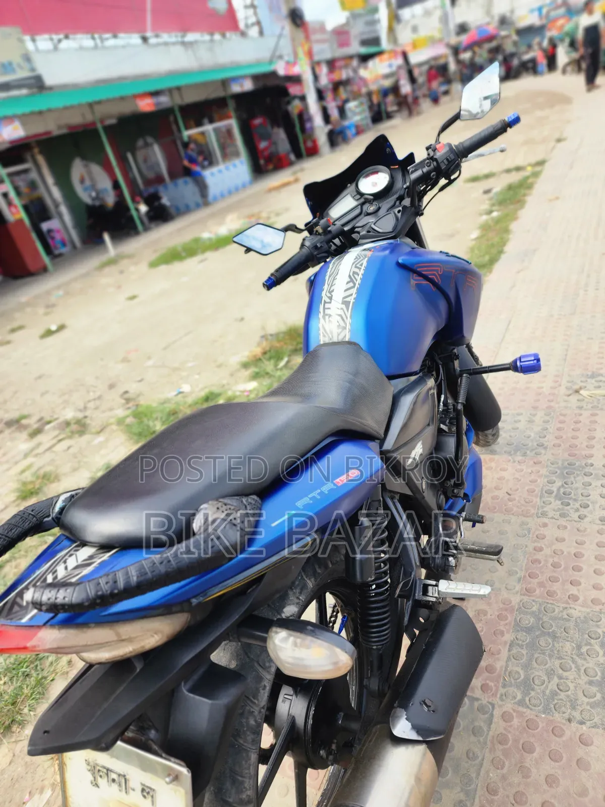 TVS Apache RTR 160 2V 2016 Blue