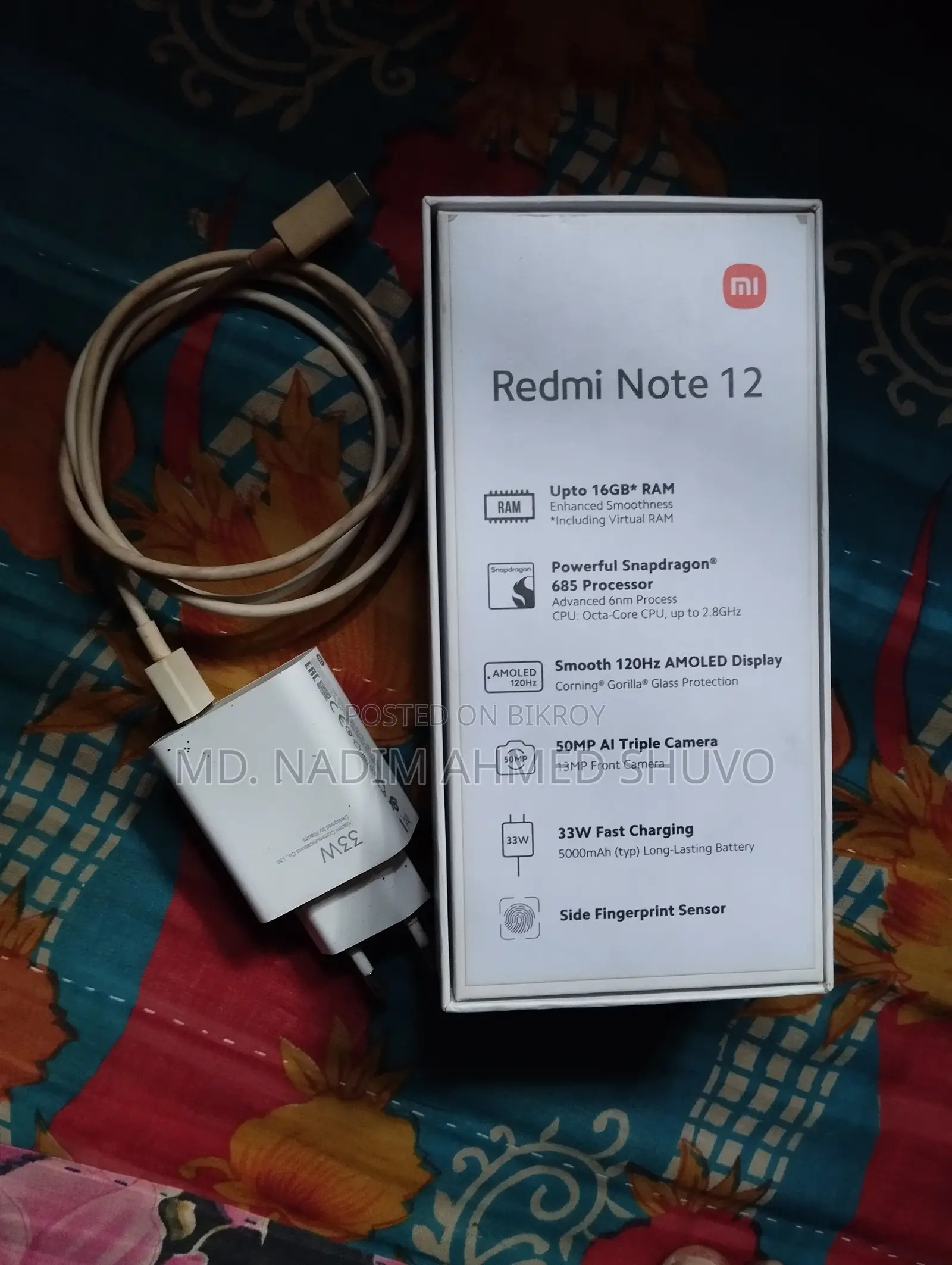Xiaomi Redmi Note 12 256 GB Blue