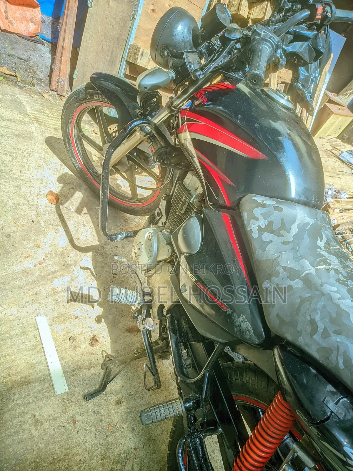 Honda Shine SP 2009 Black