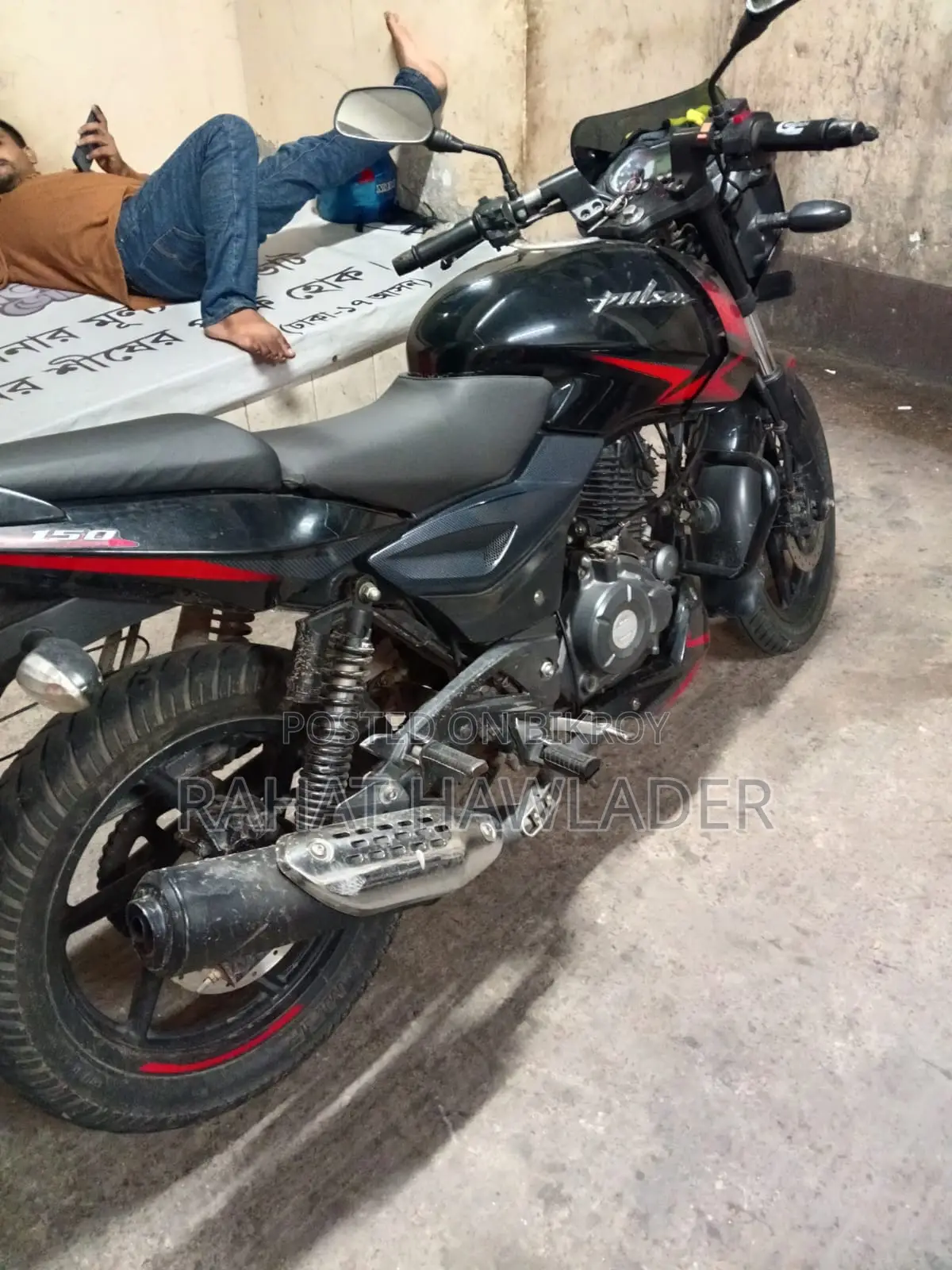 বাজাজ পালসার ১৫০ ২০১৯ কালো