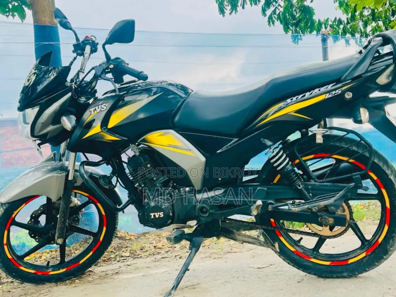TVS Stryker 125 2020 Gray