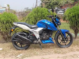 TVS Apache 160 4V 2020 Blue