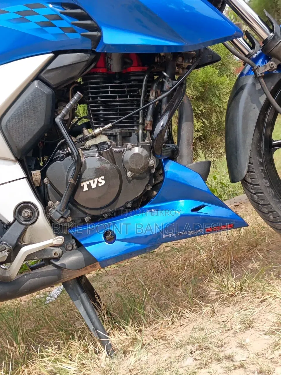 TVS Apache 160 4V 2020 Blue