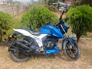 TVS Apache 160 4V 2020 Blue