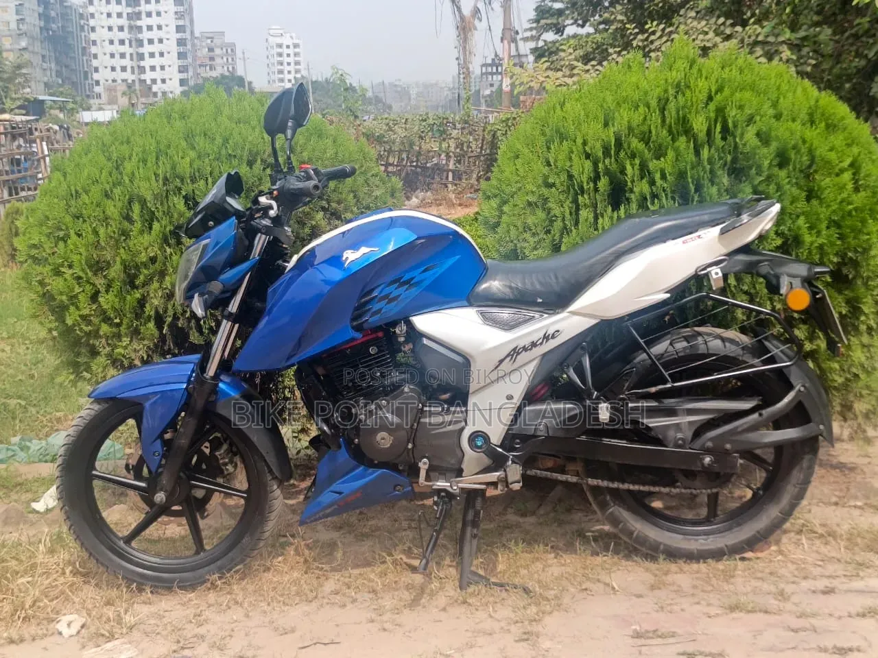 TVS Apache 160 4V 2020 Blue