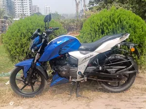 TVS Apache 160 4V 2020 Blue