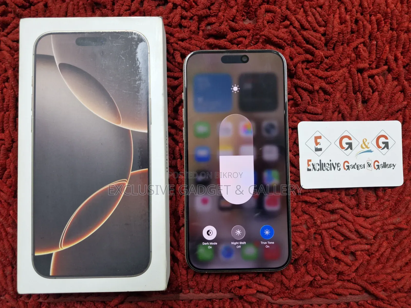 অ্যাপল আইফোন ১৬ প্রো ম্যাক্স ২৫৬ জিবি গোল্ড
