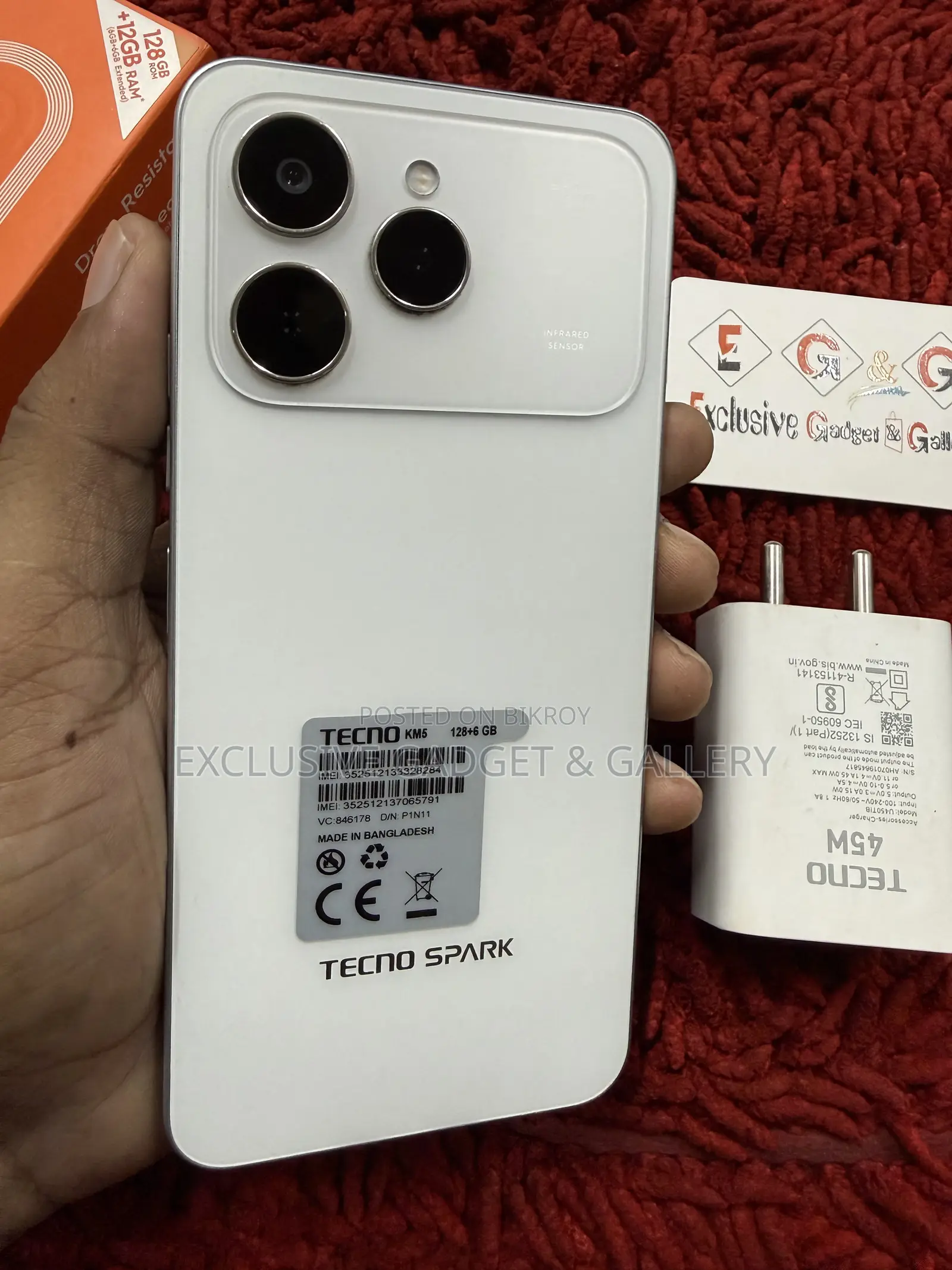 Tecno Spark 40 128 GB White