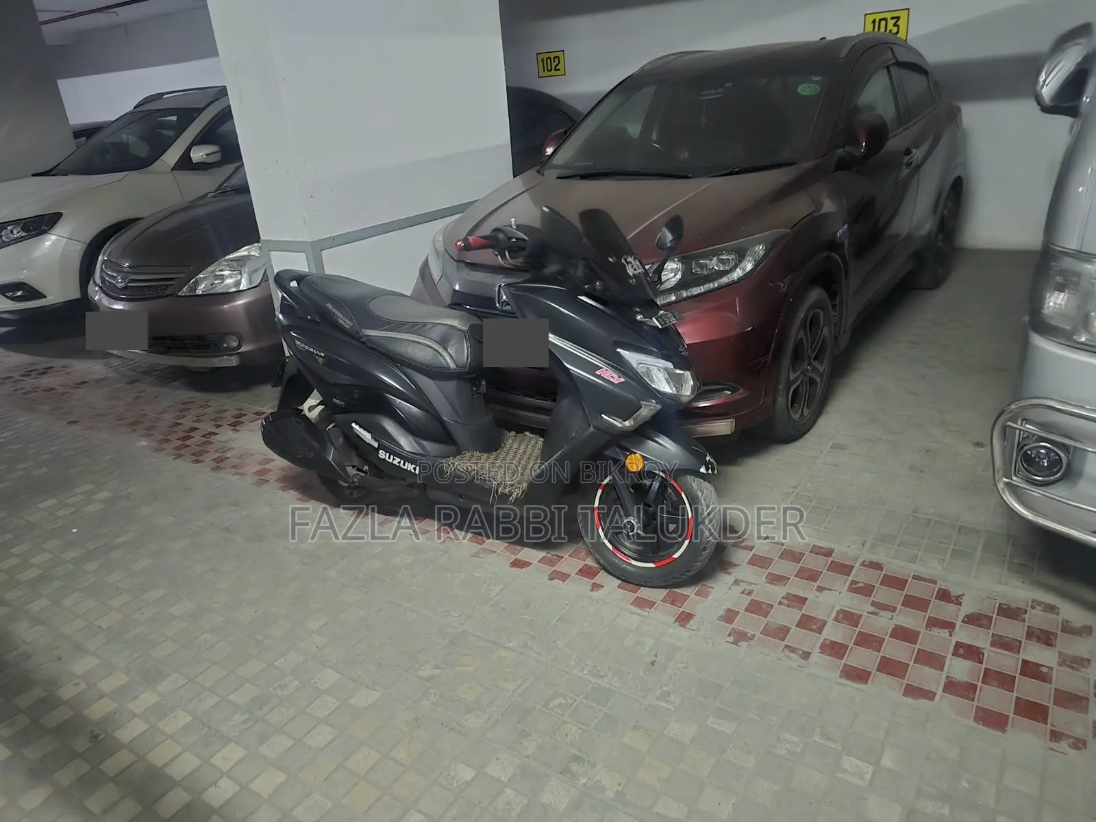 সুজুকি বার্গম্যান ২০২১ ব্ল্যাক