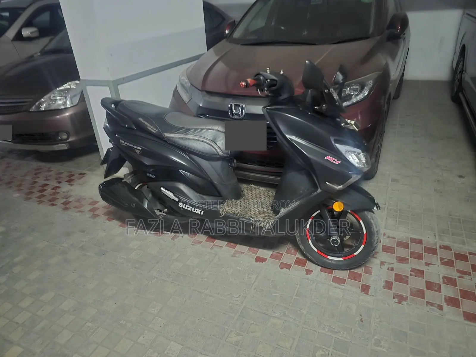 সুজুকি বার্গম্যান ২০২১ ব্ল্যাক