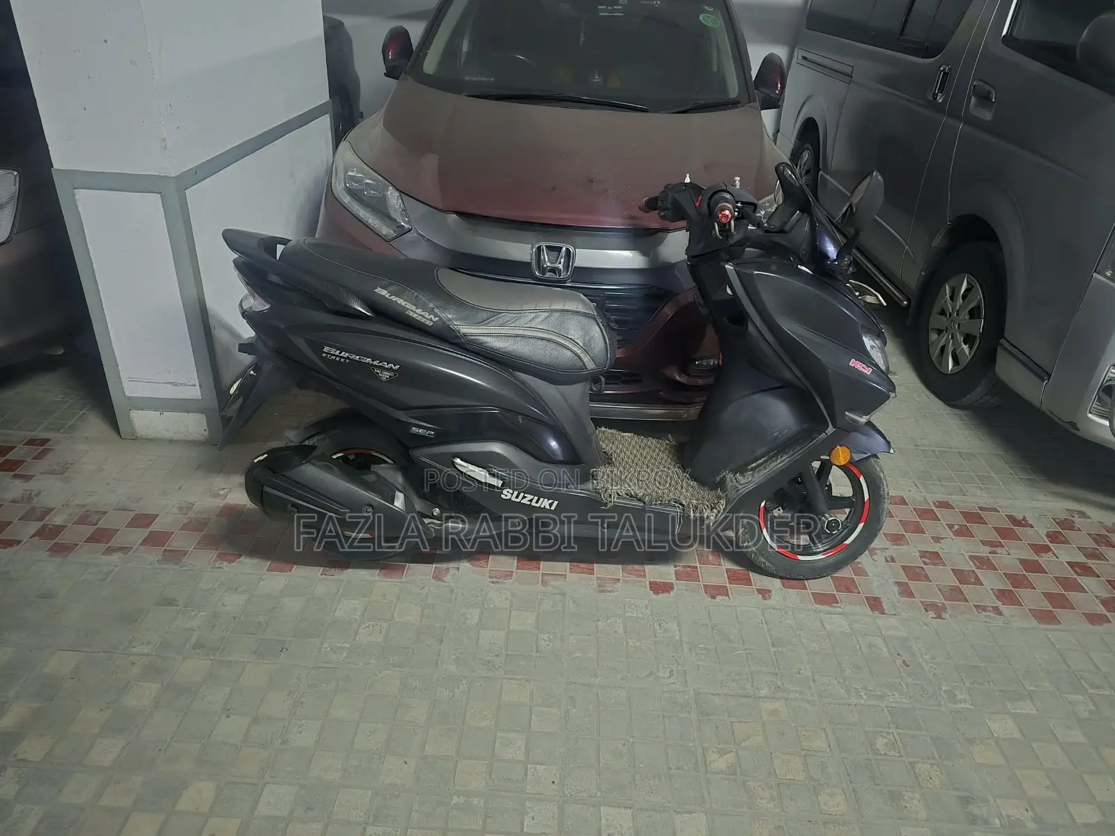 সুজুকি বার্গম্যান ২০২১ ব্ল্যাক