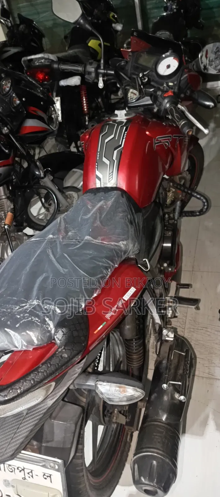 TVS Apache RTR 160 2V 2020 Red