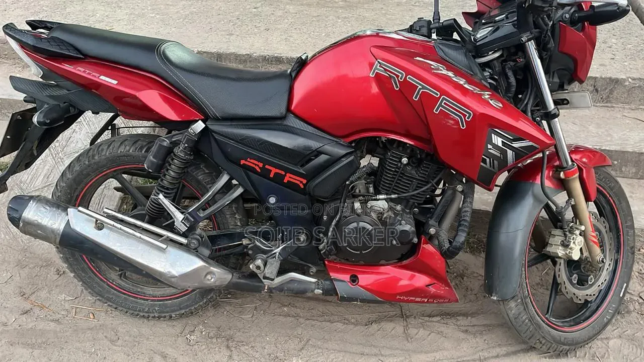 TVS Apache RTR 160 2V 2020 Red