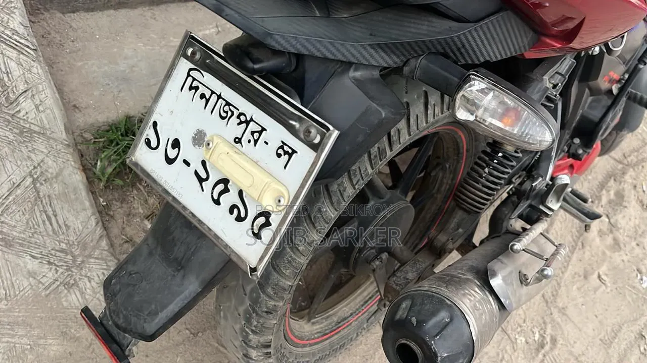 TVS Apache RTR 160 2V 2020 Red