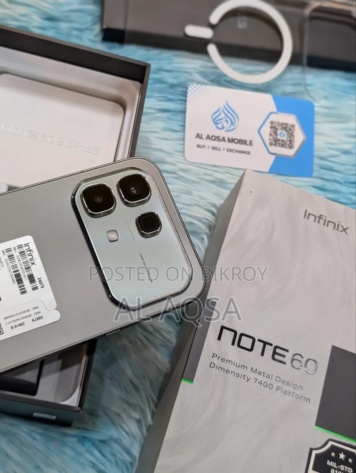 Infinix Note 60 256 GB Silver