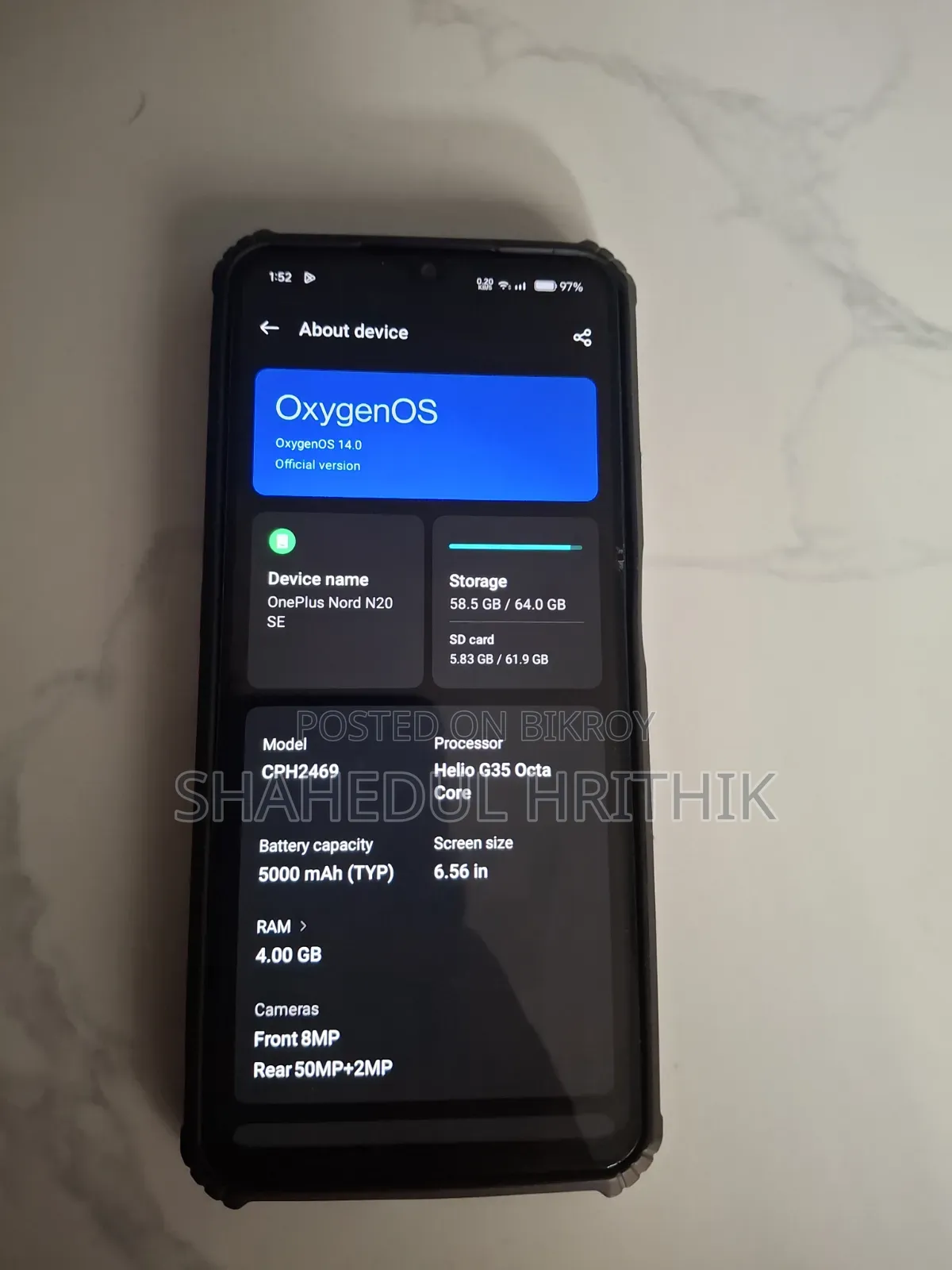 OnePlus Nord 64 GB Blue