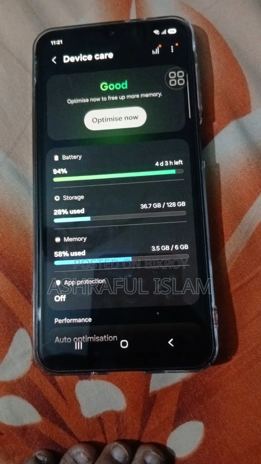 Samsung Galaxy A26 128 GB Black