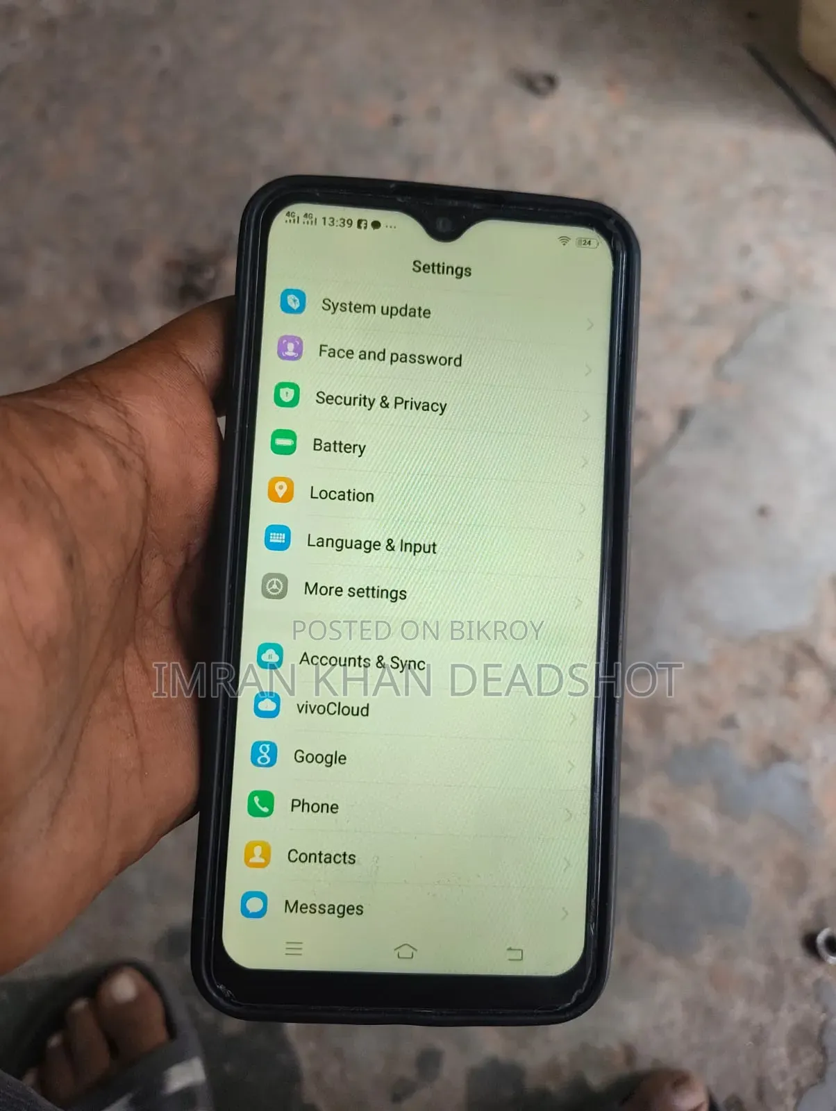 Vivo Y91c 32 GB Blue