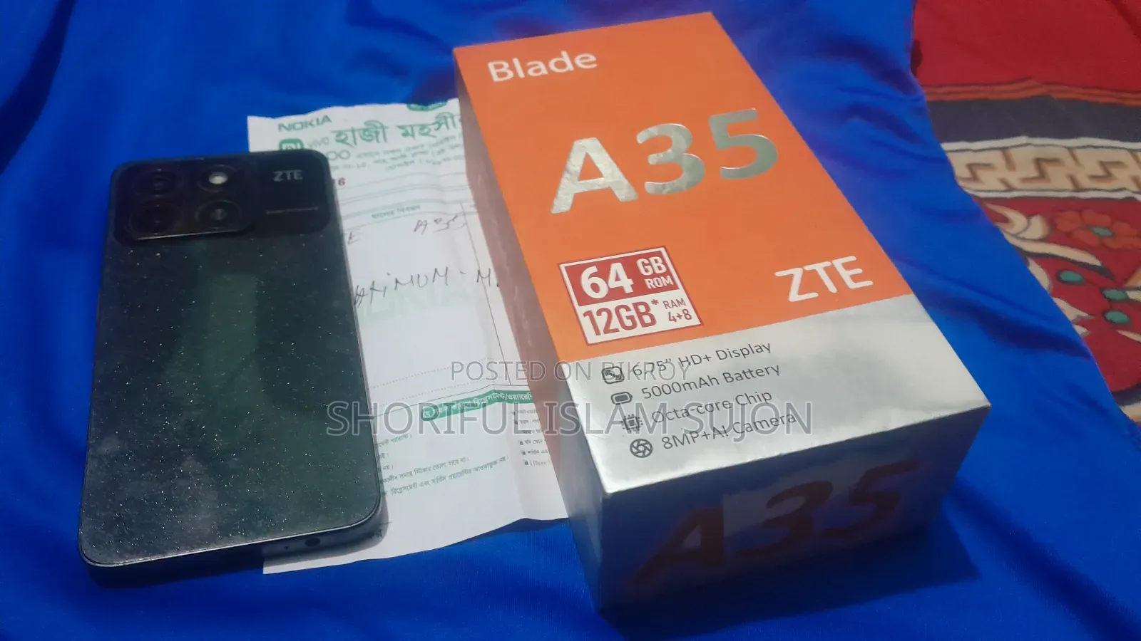 ZTE A35 12 GB Black
