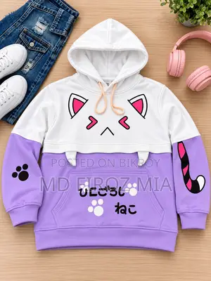 Trendy Stylish Ladies Hoodie Multicolor
