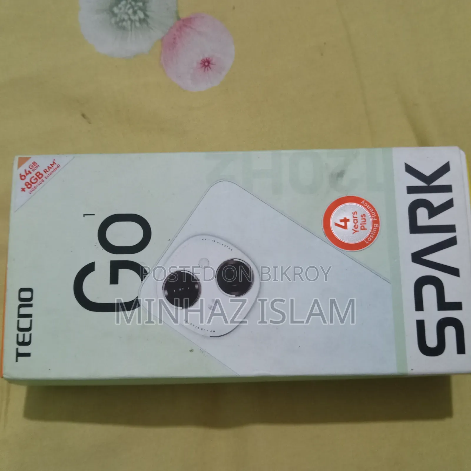 Tecno Spark Go 64 GB Silver
