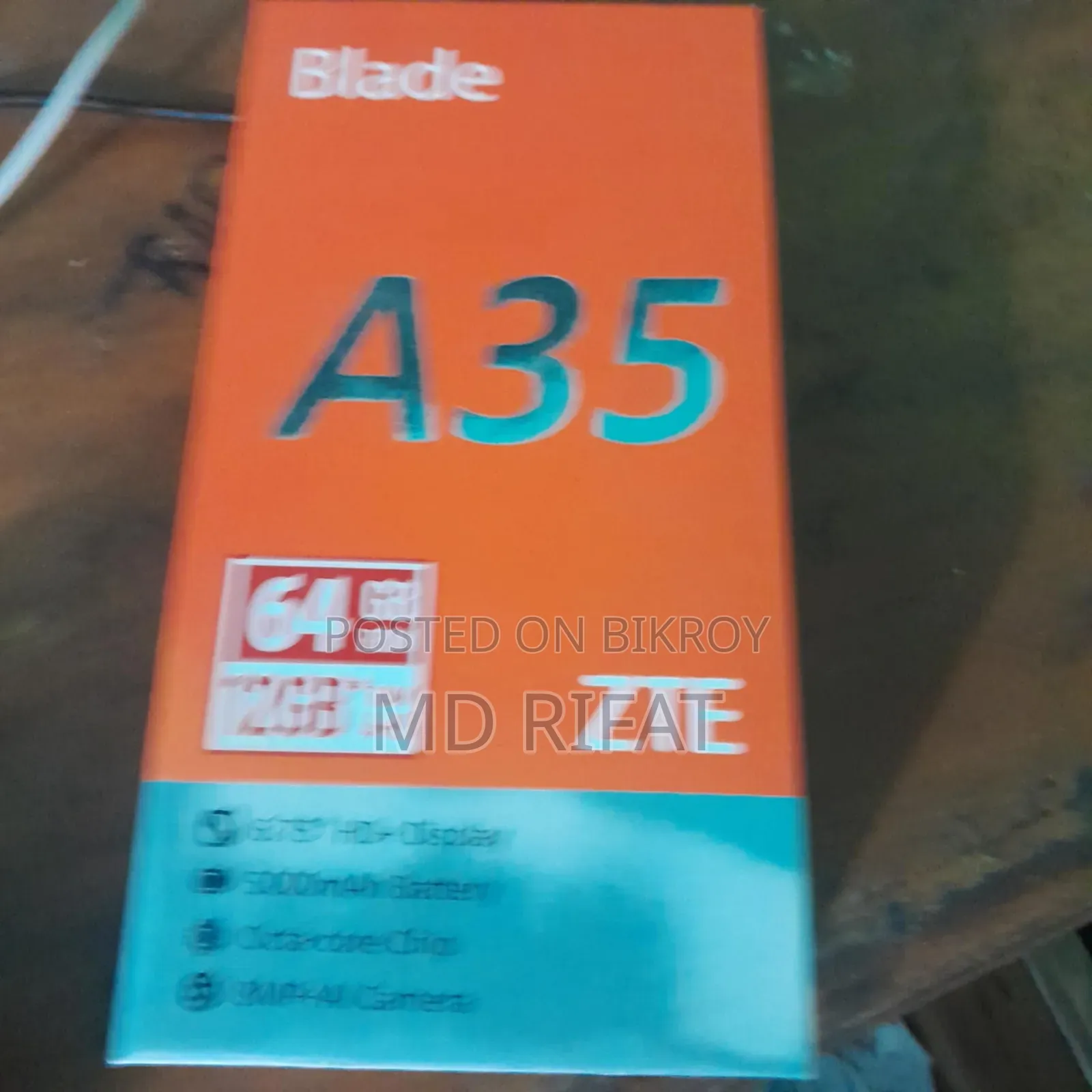 ZTE A35 12 GB Black
