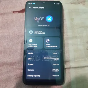 ZTE A35 12 GB Black