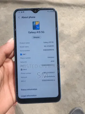 Samsung Galaxy A15 5G 256 GB Blue