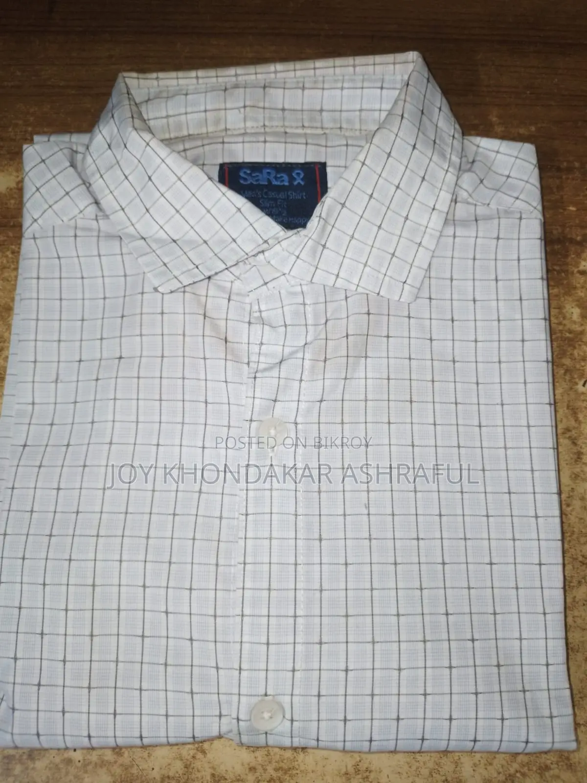SaRa Lifestyle Man Casual Shirt - (Full Sleeve)