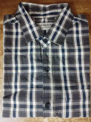 BURBERRY London, England Man Casual Shirt - [Half Sleeve]