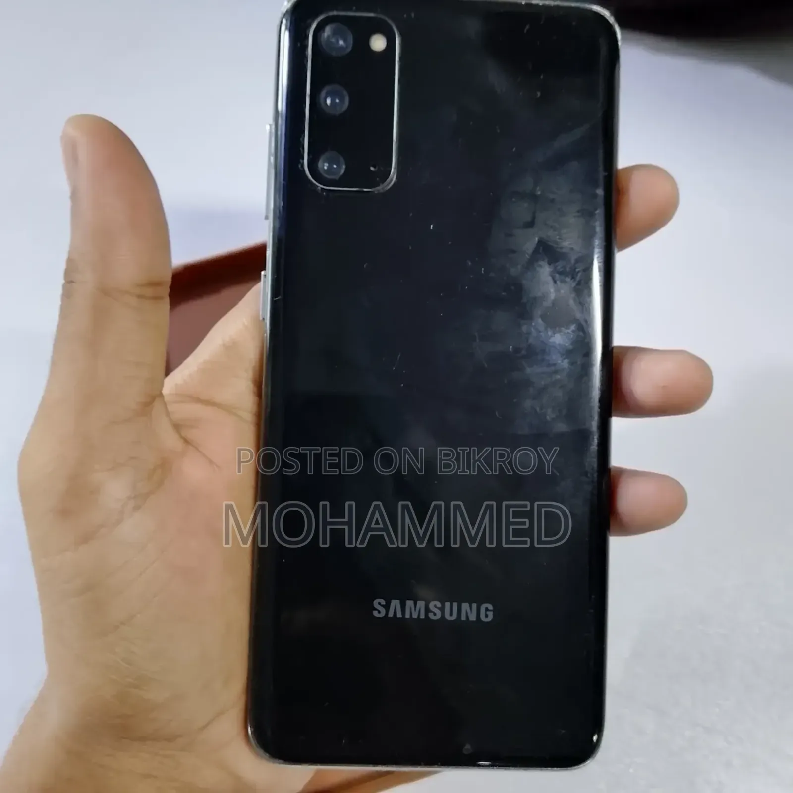স্যামসাং গ্যালাক্সি এস২০+ ৫জি ১২৮ জিবি সিলভার
