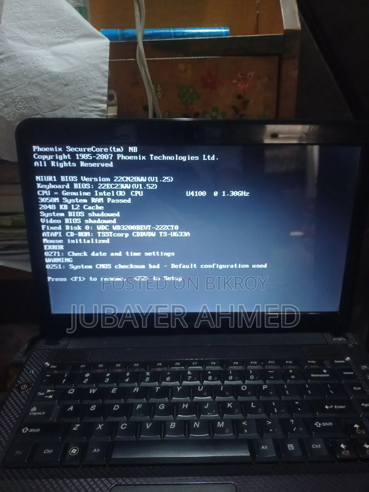 Laptop Lenovo 3GB Nvidia SSD 500GB