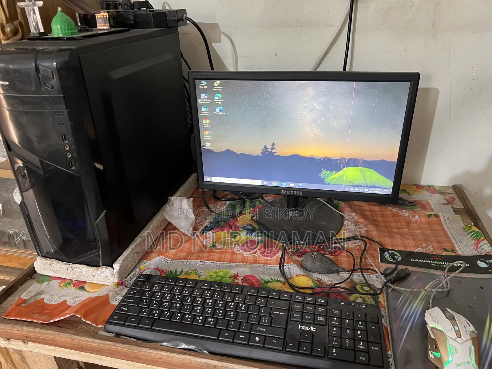 Desktop Computer Gigabyte 8GB Intel Core i5 SSD 128GB