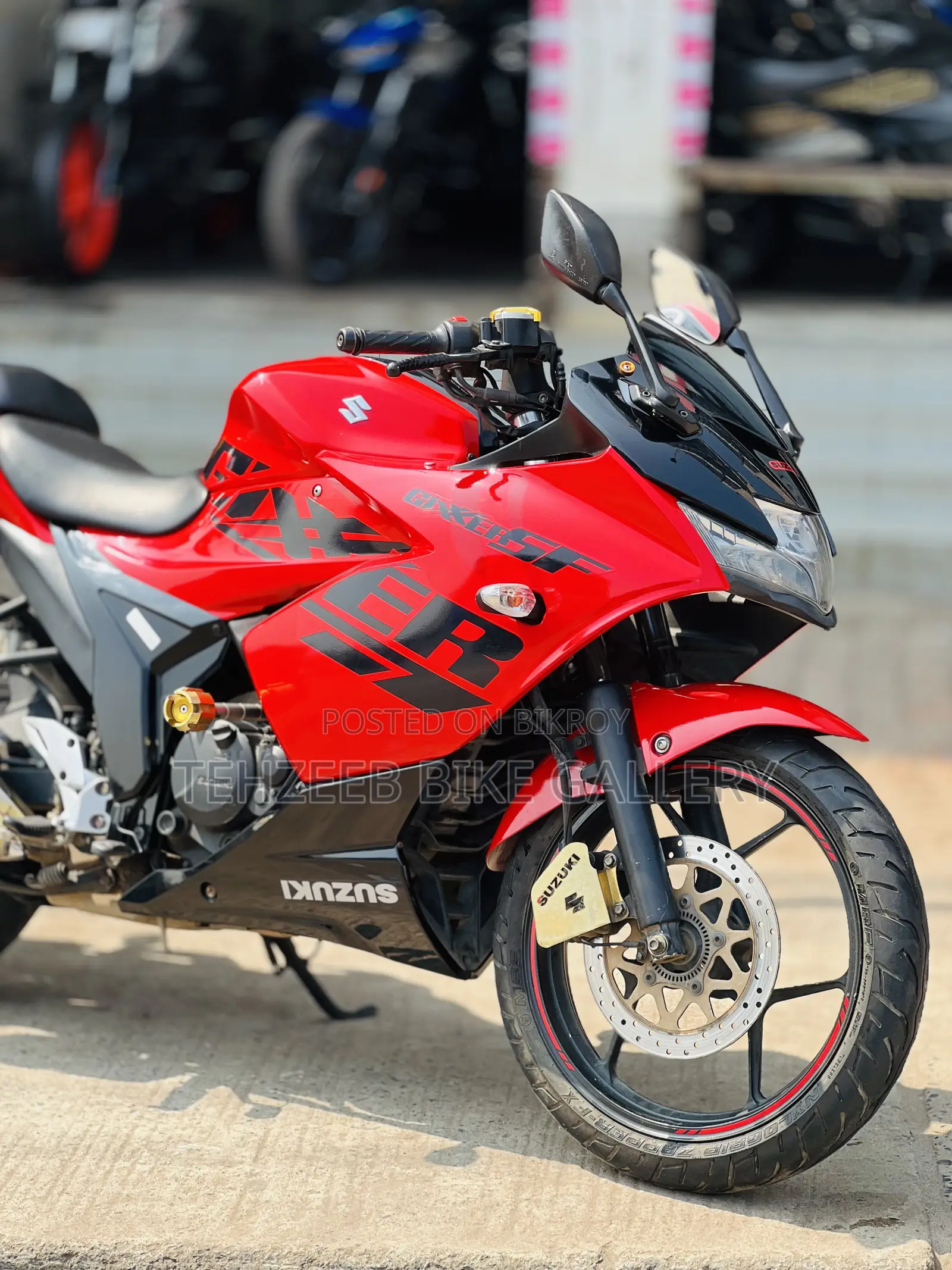 Suzuki Gixxer SF 2022 Red
