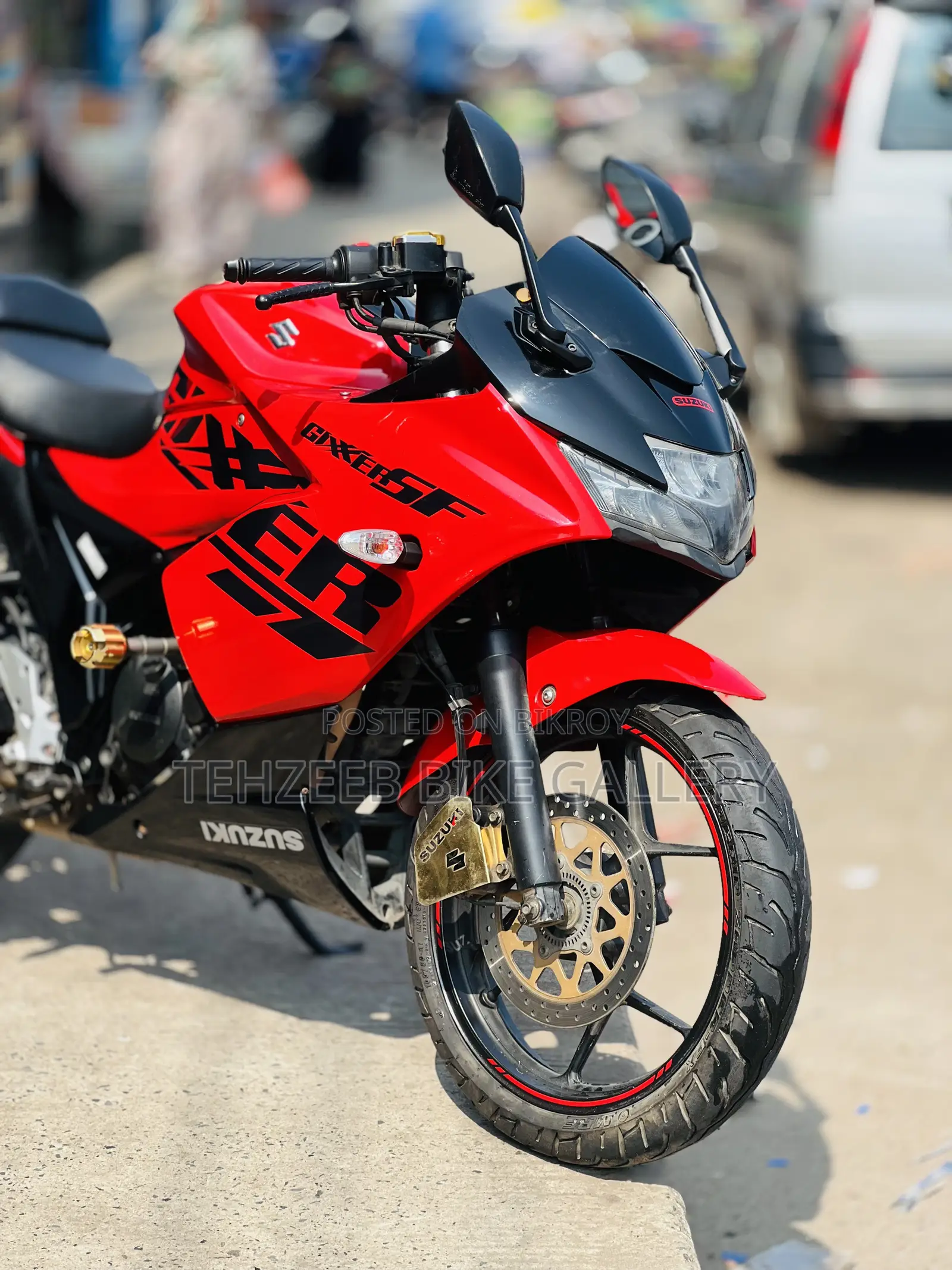 Suzuki Gixxer SF 2022 Red
