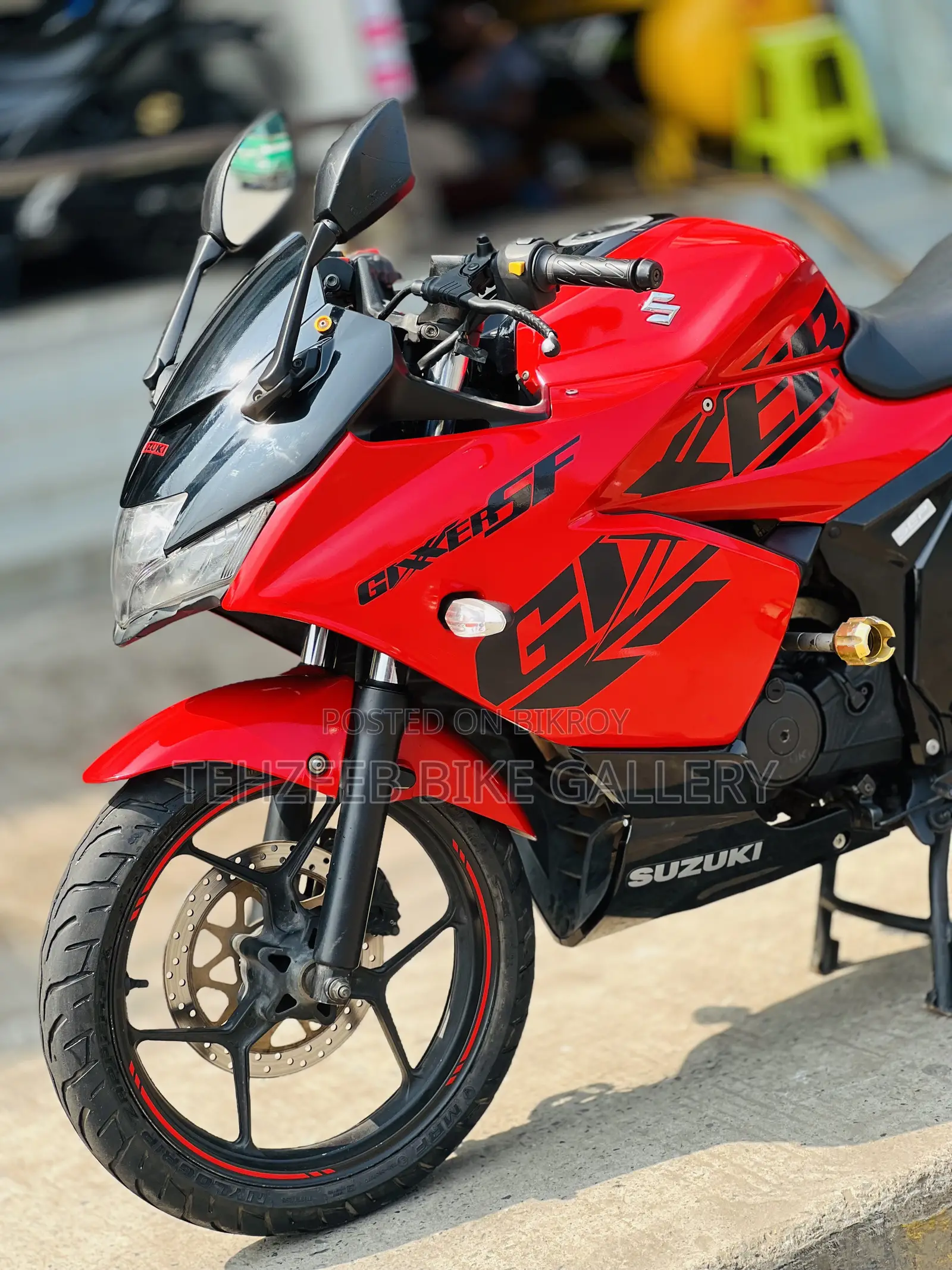 Suzuki Gixxer SF 2022 Red